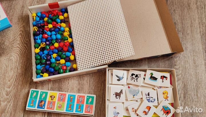 Настольные игры Пазлы, лото, домино