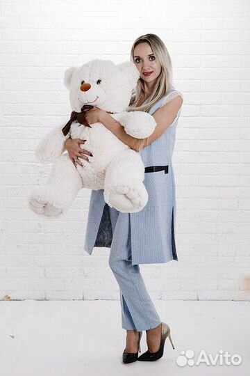 Плюшевый медведь 120 см новый в ассортименте