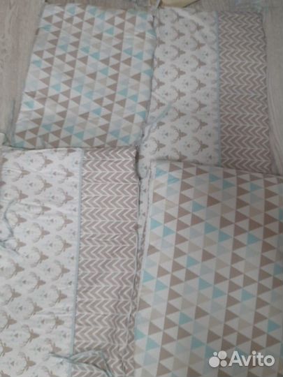 Детские бортики на кроватку