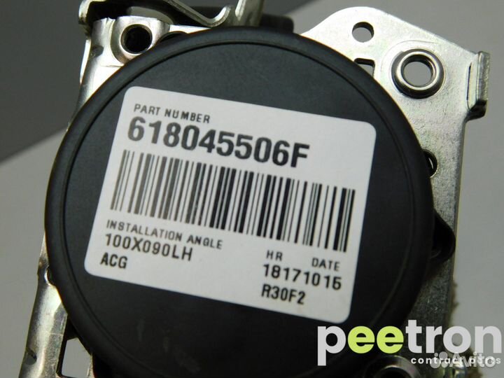 Б/У Б/У Ремень безопасности с пиропатрон б/у