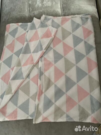 Плед детский плюшевый