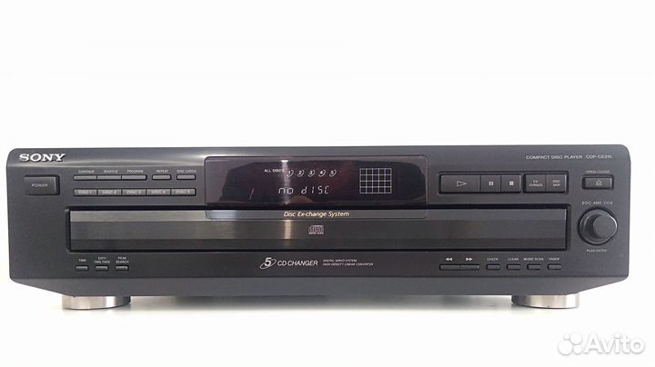 CD changer на 5 дисков Sony -Model:CDP-CE215
