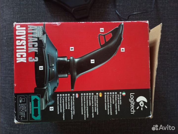 Джойстик Logitech attack 3