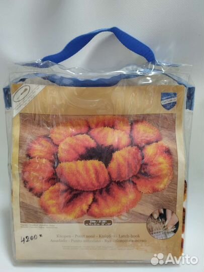 Новый набор Vervaco Красный мак ковровая техника