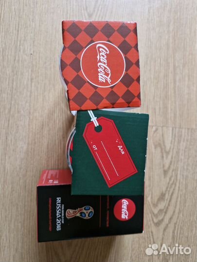 Стаканы Кока кола стекло