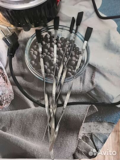 Электро шашлычница бу