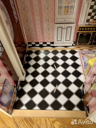 Кукольный домик kidkraft с мебелью