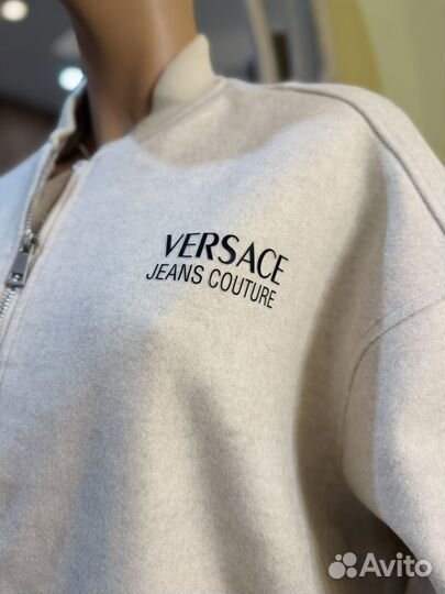 Бомбер versace кашемир