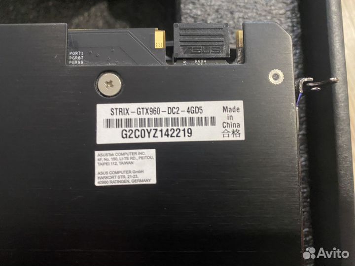 Видеокарта gtx 960 4gb