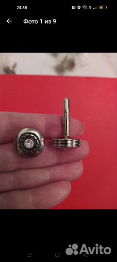 Запонки мужские новые