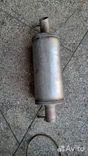 Задняя банка глушителя