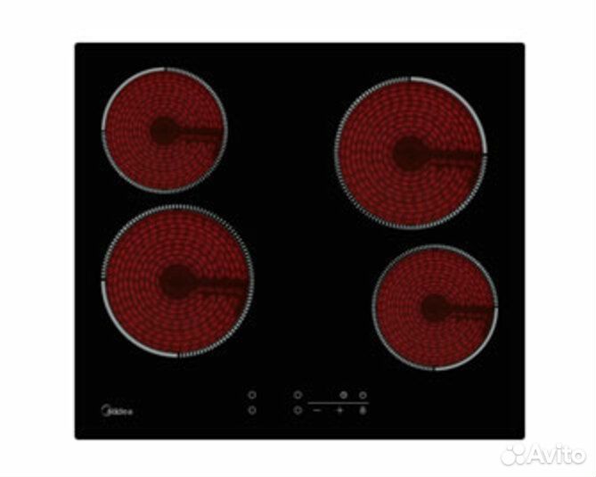 Электрическая варочная поверхность midea MCH64140