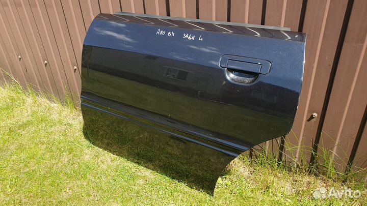 Дверь задняя левая ауди 80 90