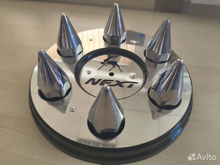 Колпаки на газель хром нержавейка + пики