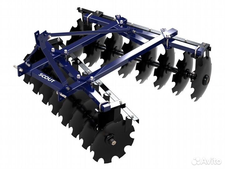 Борона дисковая скаут 1BQX-1.5