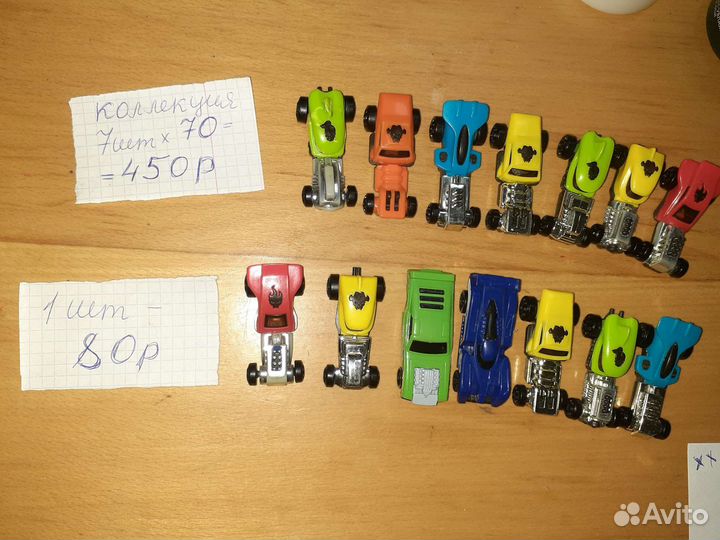 Киндер машинки Hot Wheels Disney Mattel