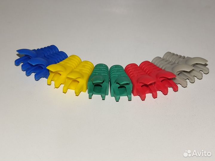 Коннекторы RJ45 8P8C / Защитные колпачки