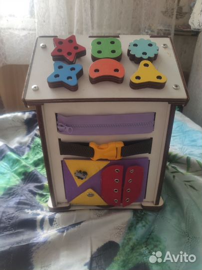 Бизиборд домик большой