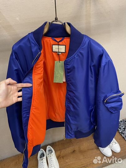 Мужской бомбер Gucci S M L