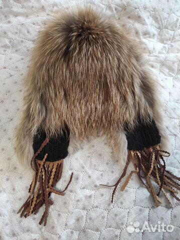 Шапка женская лисья