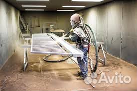 Пескоструйная обработка и порошковая покраска