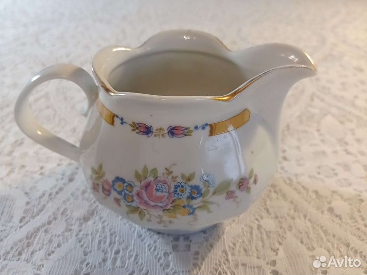 Молочник сливочник фарфор ГДР