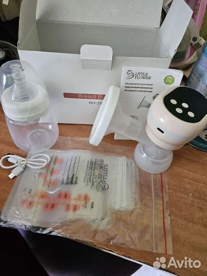 Молокоотсос avent электрический