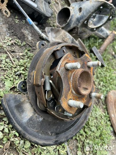 Колодки ручника диск задний Lifan Solano