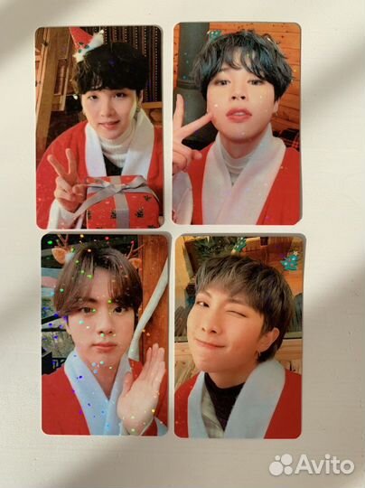 Голограммные карты bts от stars store, lucky draw