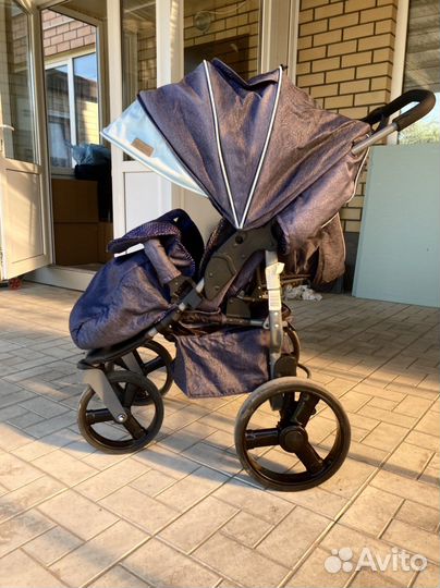 Коляска для двойни/погодок Chipolino twix