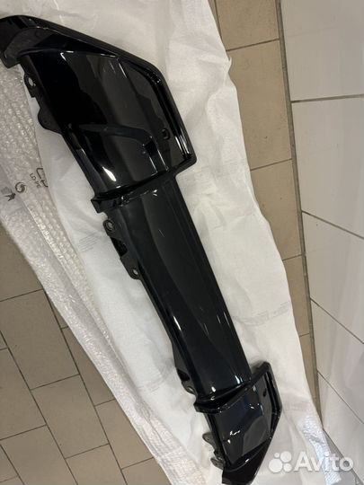 Диффузор на задний бампер BMW X5M F95 X6M F96