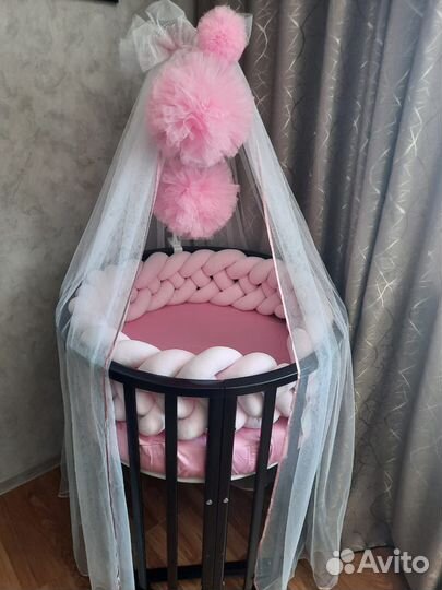 Детская кровать для новорожденных бу