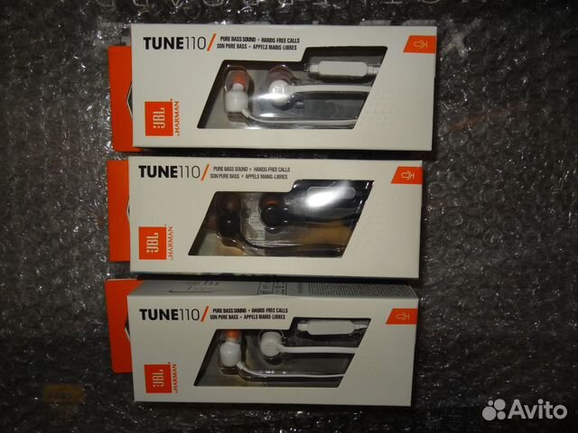 Наушники JBL tune 110 JBL T110