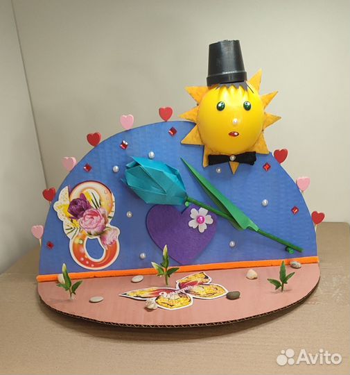 Поделка на 8 марта