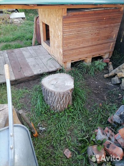 Будка для большой собаки утеплённая