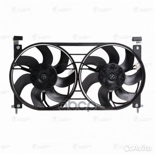 Э/вентиляторы охл. с кожухом (2 вент.) для а/м