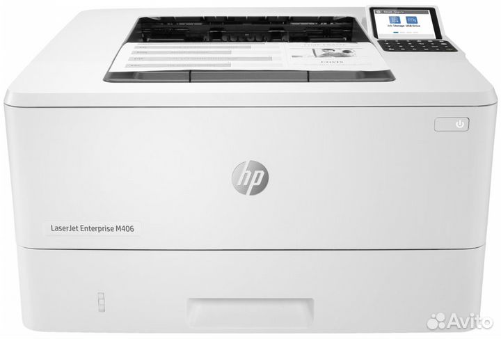 Принтер лазерный HP LaserJet Enterprise M406dn