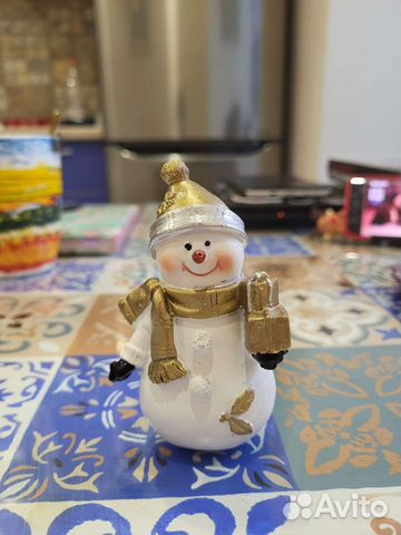 Статуэтка фигурка снеговик