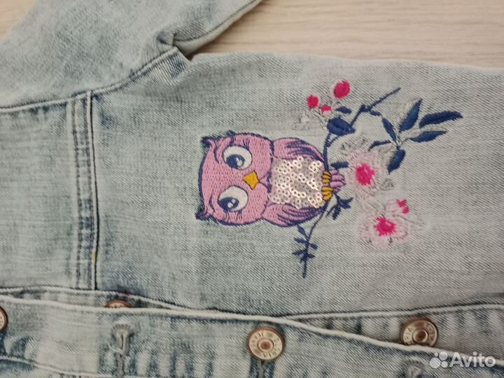 Джинсовка для девочки 92