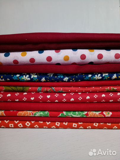Ткань СССР хлопок отрезами