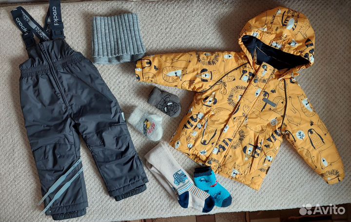 Костюм зимний на мальчика 86-92
