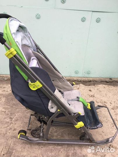 Детские санки коляска