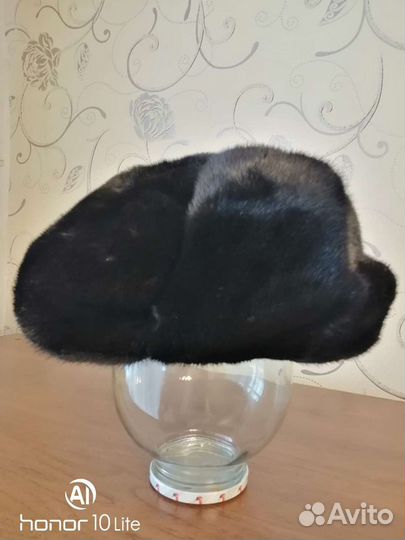 Норковая мужская кепка