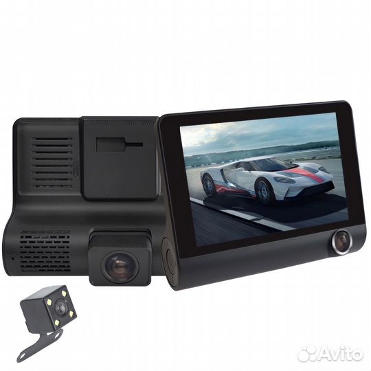 Видеорегистратор Video Сar DVR c 3-я Камерами