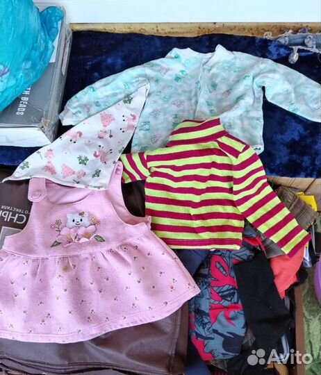Детские вещи пакетом от 4 месяцев до 1 года