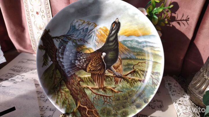 Декоративная тарелка Глухарь, Kaiser