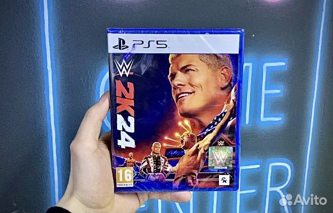 Диск ps5 WWE 2k24