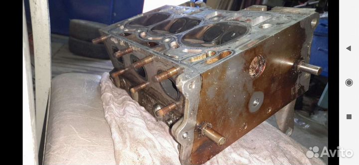 Головка блока гбц skoda fabia2 1.2 cgpa