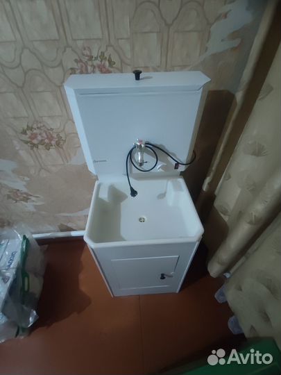 Умывальник с подогревом воды (дачный)