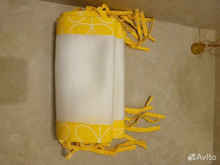 Дышащие бортики на кроватку